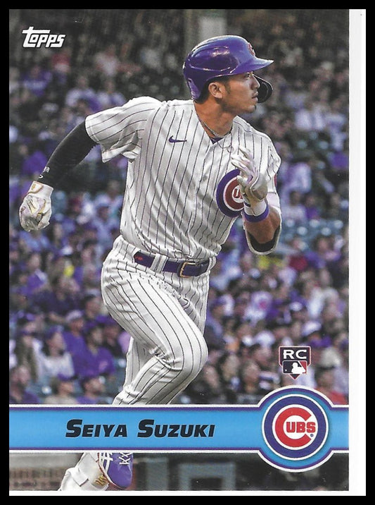 2022 Topps UK Edition #PG-22 Seiya Suzuki 1997-98 Merlin Premier Gold Redux