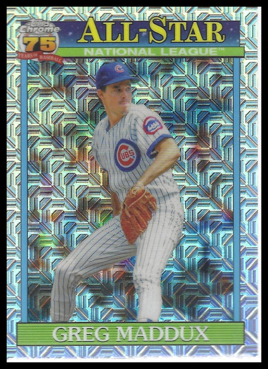 2026 Topps #91ASC-48 Greg Maddux Chrome All-Stars Mojo Refractor (Series Two)
