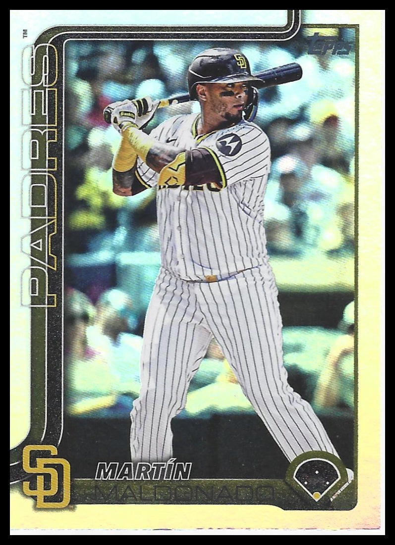 2025 Topps Update #US76 Martín Maldonado Rainbow Foil