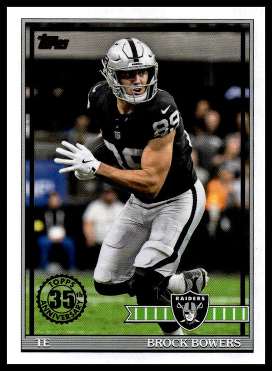 2026 Topps Flagship #91TF-34 Brock Bowers 1991 Topps Football