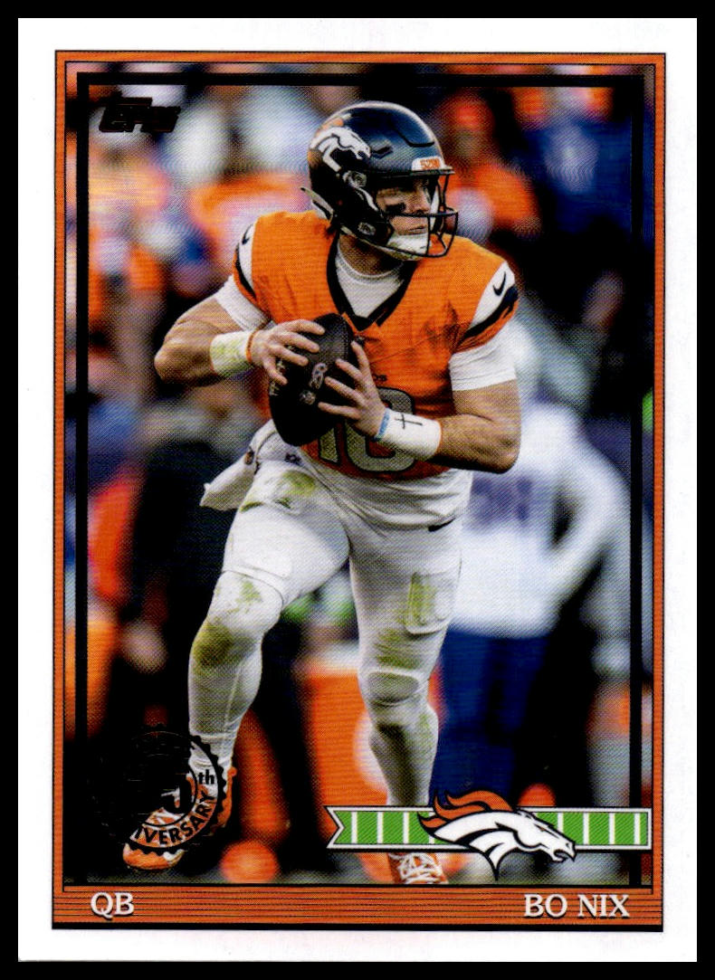 2026 Topps Flagship #91TF-31 Bo Nix 1991 Topps Football