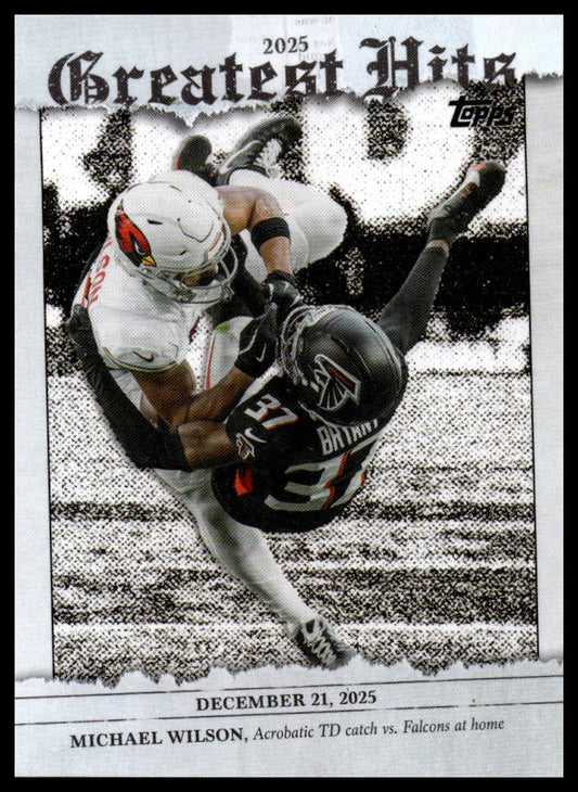 2026 Topps Flagship #25GH-MW Michael Wilson 2025 Greatest Hits