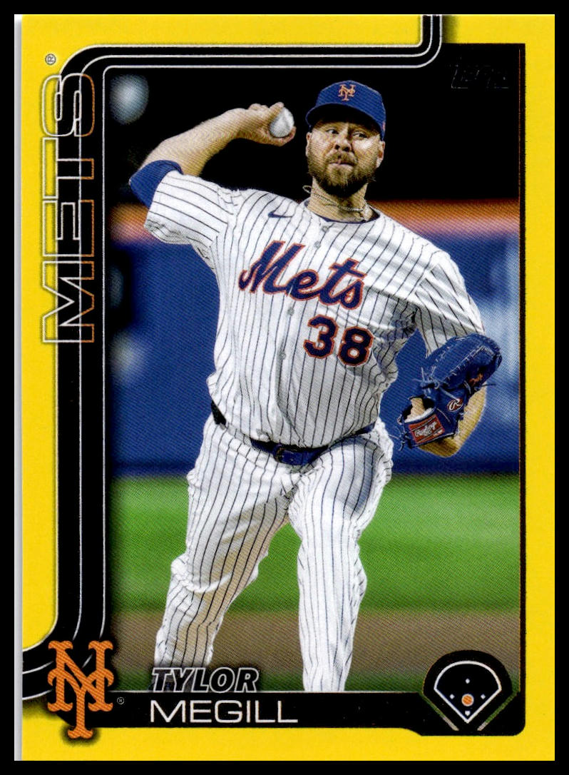 2025 Topps Update #US271 Tylor Megill Yellow