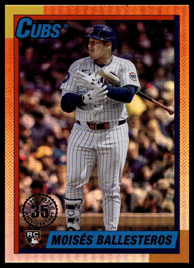 2025 Topps Update #U90-12 Moisés Ballesteros 1990  Holofoil