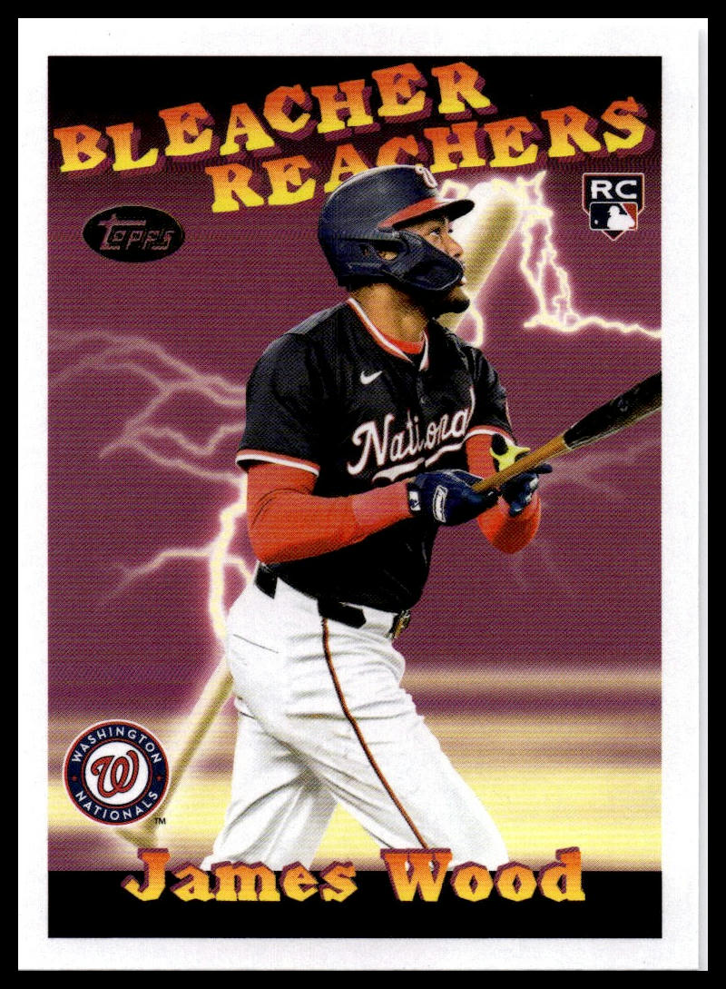 2025 Topps Update #BR-11 James Wood Bleacher Reachers