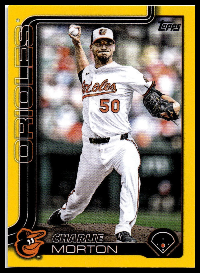 2025 Topps Update #US242 Charlie Morton Yellow