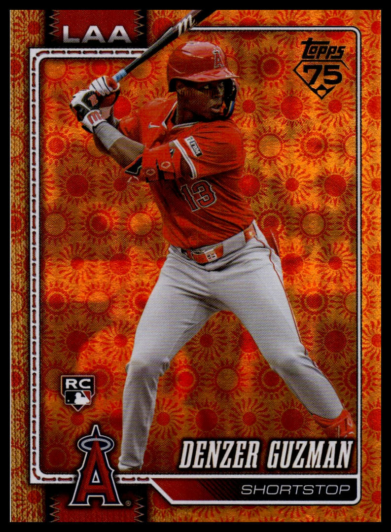 2026 Topps #435 Denzer Guzman Holiday
