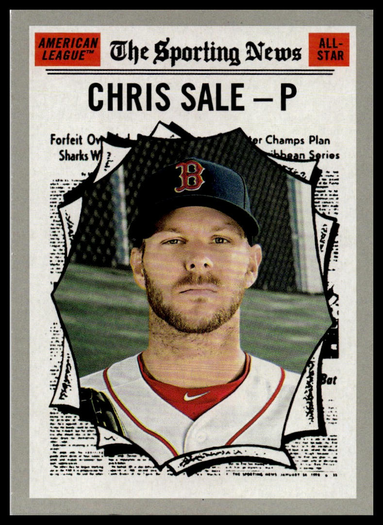 2019 Topps Heritage #350 Chris Sale