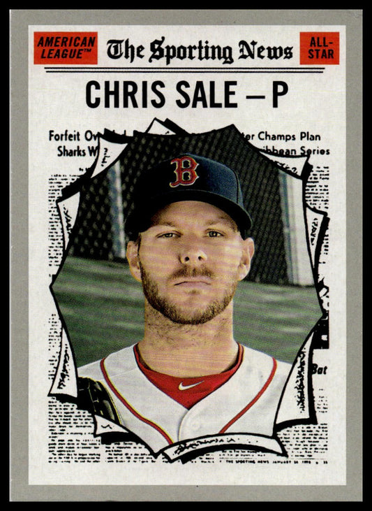 2019 Topps Heritage #350 Chris Sale