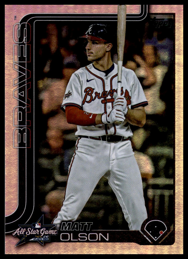 2025 Topps Update #ASG-49 Matt Olson 2025 All-Star Game