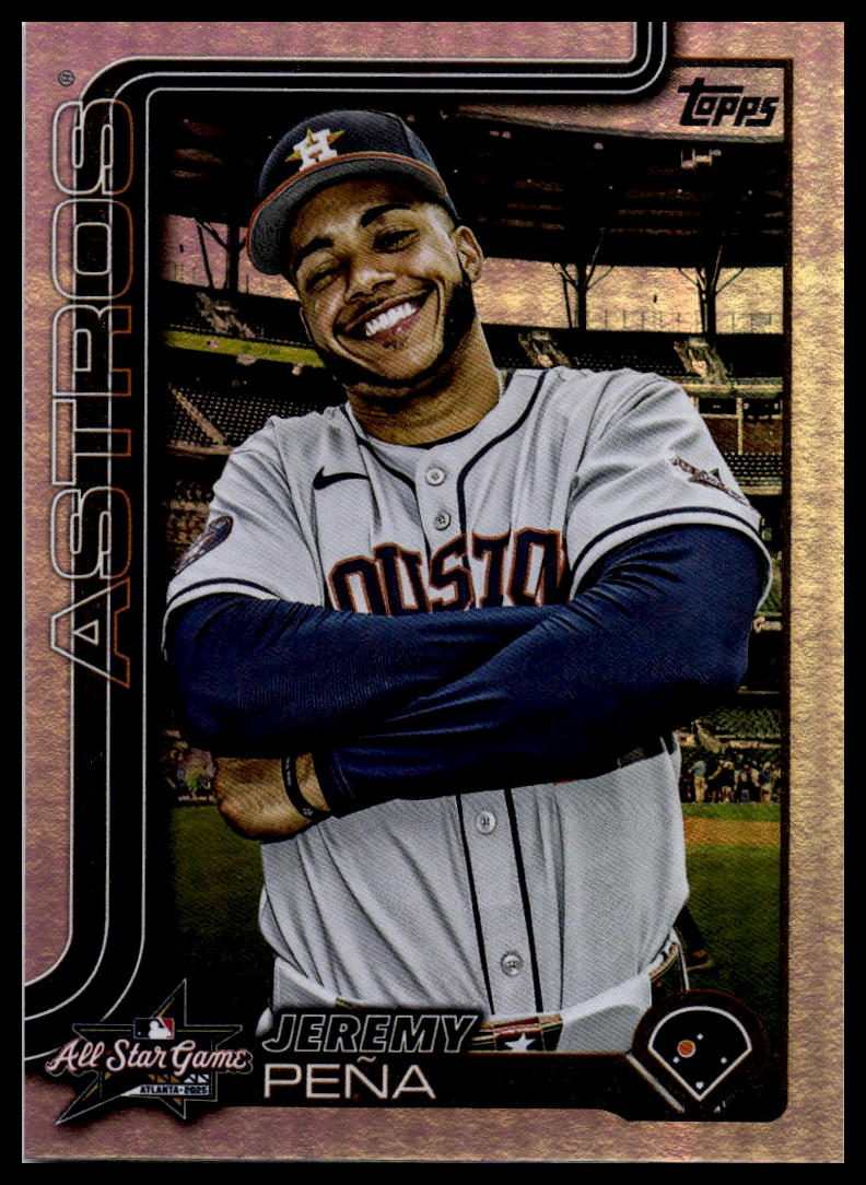 2025 Topps Update #ASG-31 Jeremy Peña 2025 All-Star Game