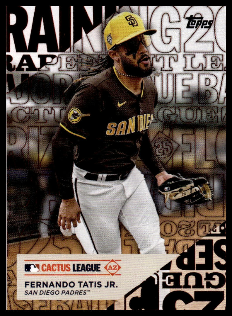 2025 Topps #TG-4 Fernando Tatis Jr. Training Grounds