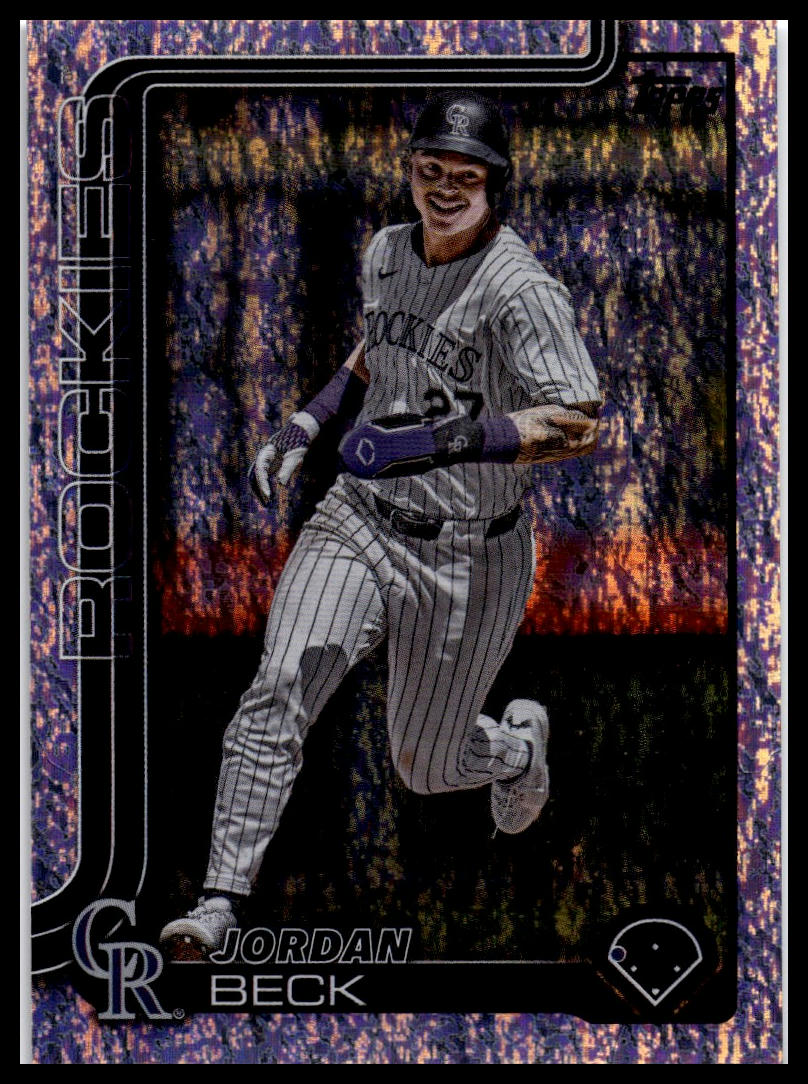 2025 Topps #139 Jordan Beck Holo Foil