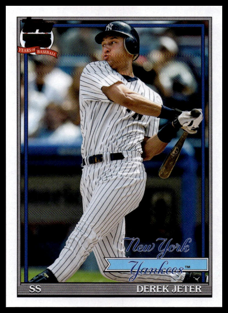 2026 Topps #T91-30 Derek Jeter 1991 Topps Baseball 35th Anniversary (Series One)
