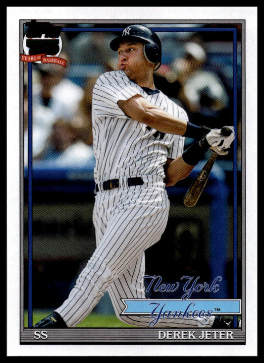 2026 Topps #T91-30 Derek Jeter 1991 Topps Baseball 35th Anniversary (Series One)