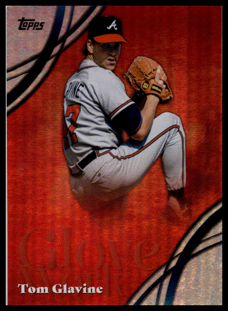 2026 Topps #GW-62 Tom Glavine Glove Work