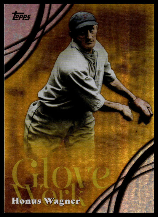 2026 Topps #GW-40 Honus Wagner Glove Work
