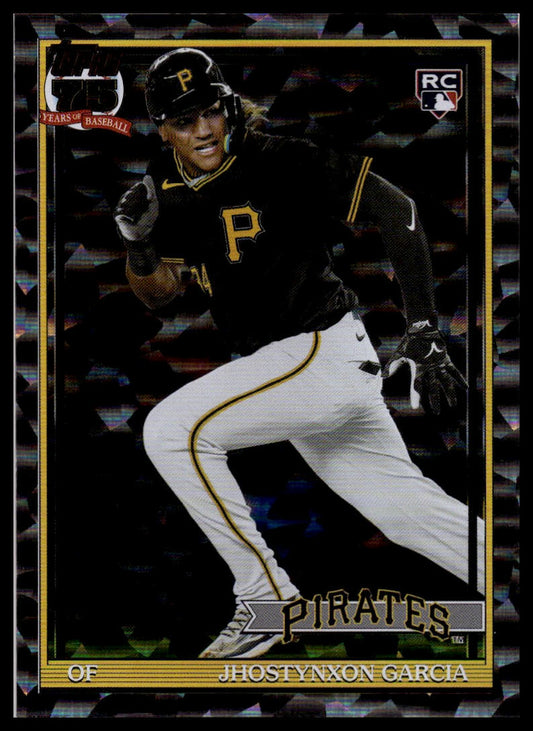 2026 Topps #91B2-23 Jhostynxon Garcia 1991 Crackle Foil (Series Two)