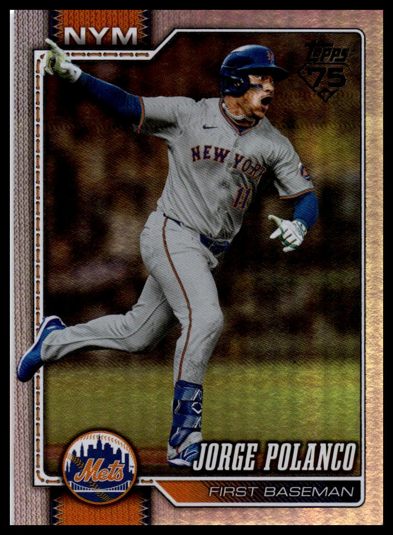 2026 Topps #676 Jorge Polanco Rainbow Foil