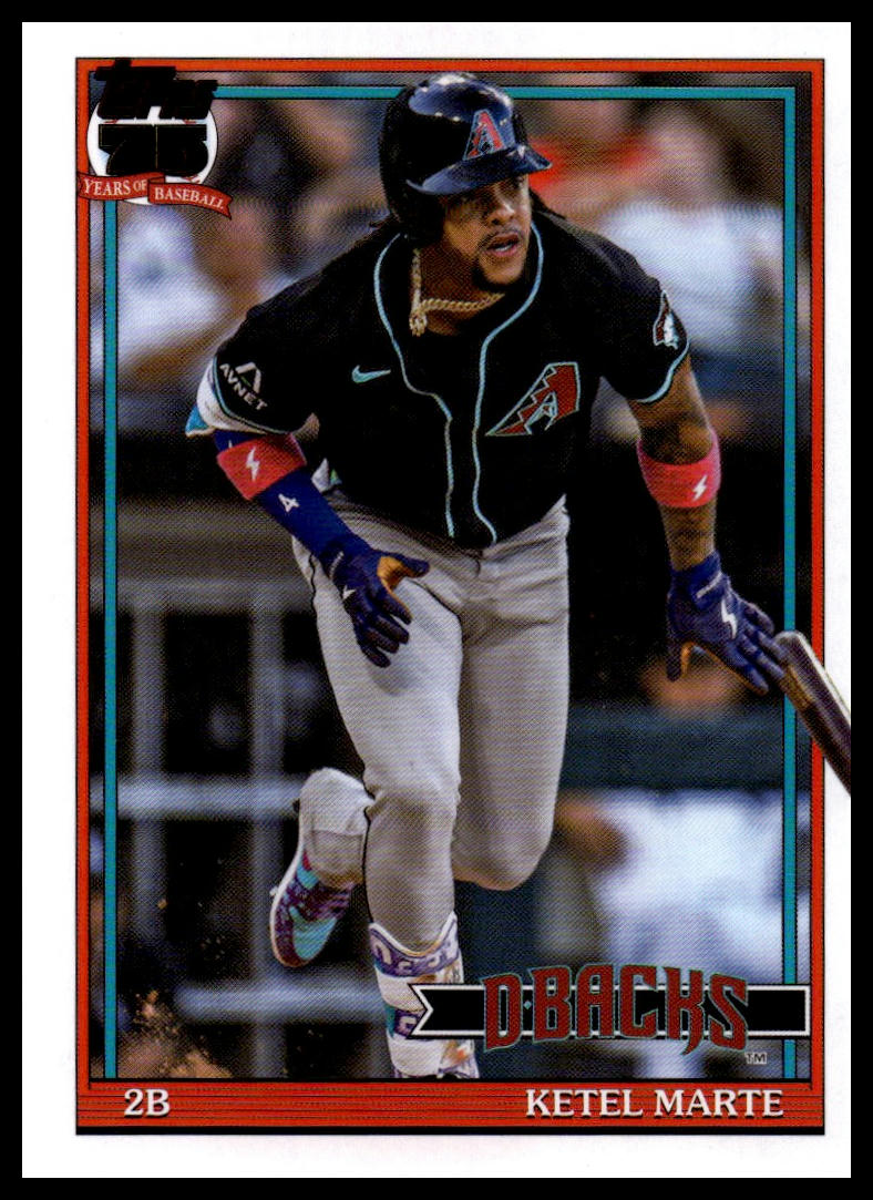 2026 Topps #91B2-25 Ketel Marte 1991 (Series Two)