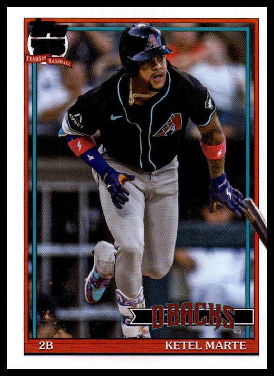 2026 Topps #91B2-25 Ketel Marte 1991 (Series Two)