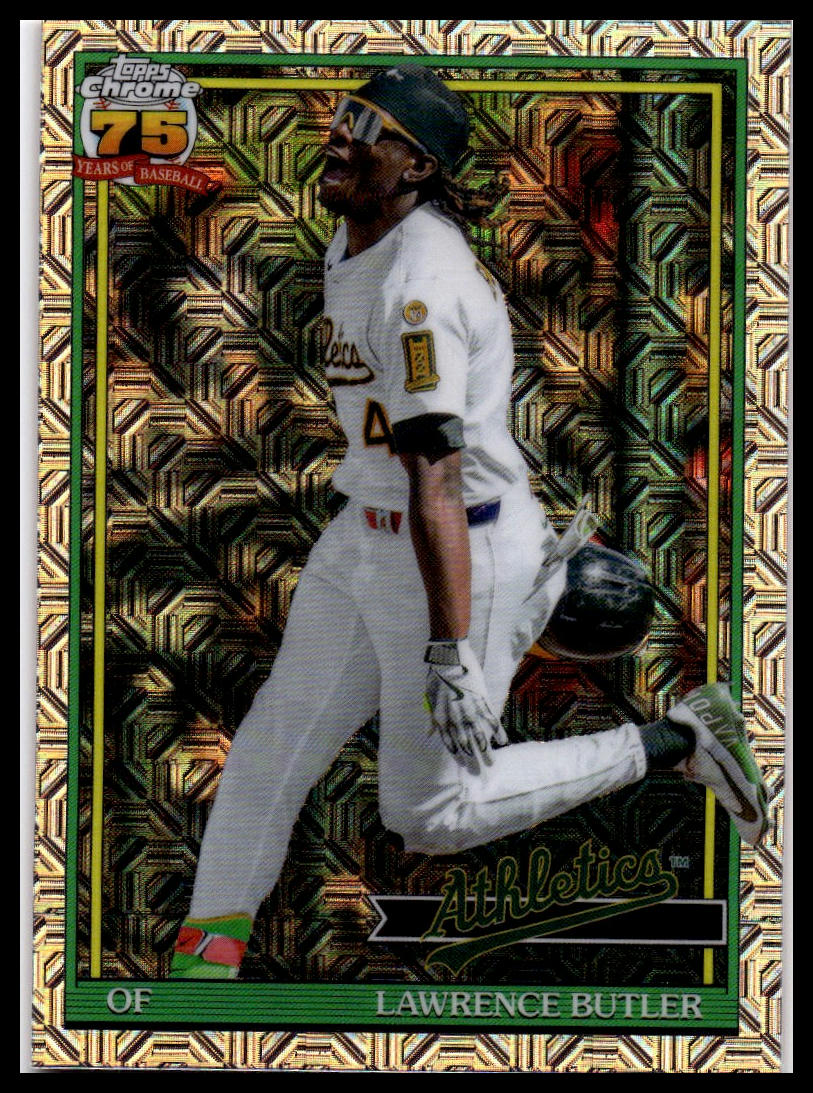2026 Topps #91C2-48 Lawrence Butler 1991 Chrome Mojo