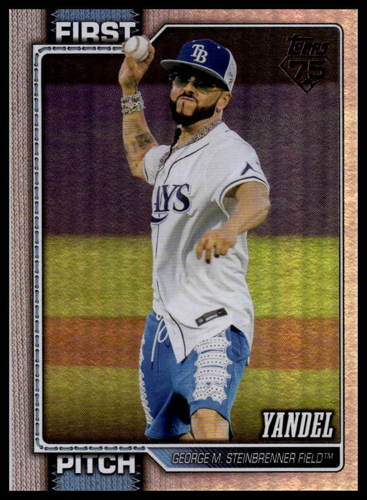 2026 Topps #FP-12 Yandel First Pitch