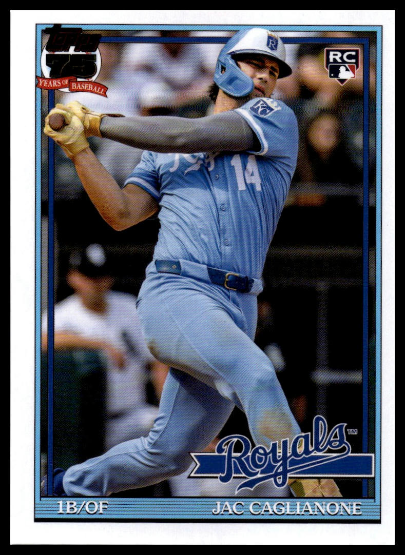 2026 Topps #91B2-43 Jac Caglianone 1991 (Series Two)