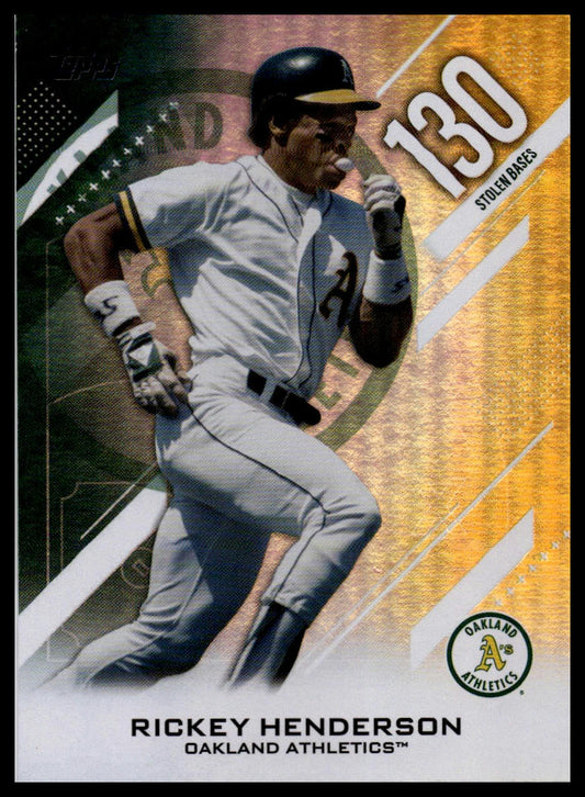 2026 Topps #CN-2 Rickey Henderson Crooked Numbers