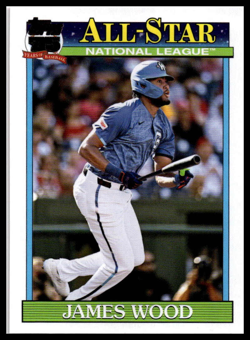 2026 Topps #91AS-42 James Wood 1991 Topps Baseball 35th Anniversary All-Stars
