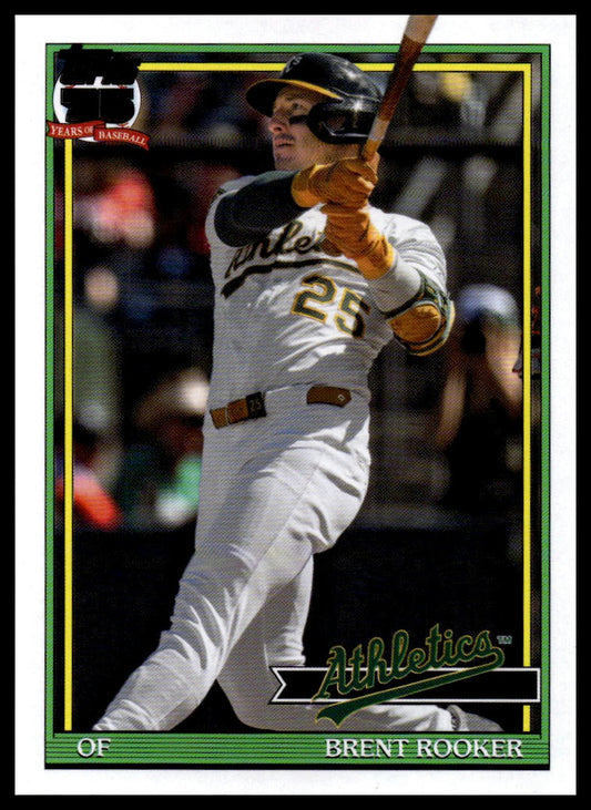 2026 Topps #91B2-16 Brent Rooker 1991 (Series Two)