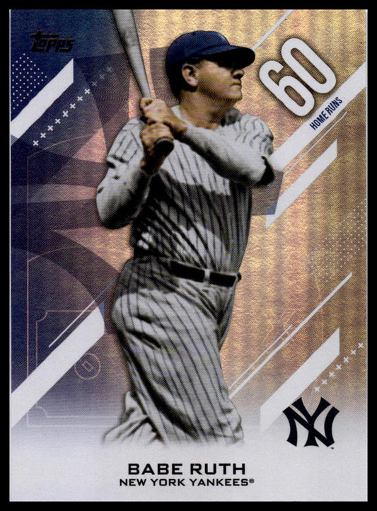 2026 Topps #CN-22 Babe Ruth Crooked Numbers