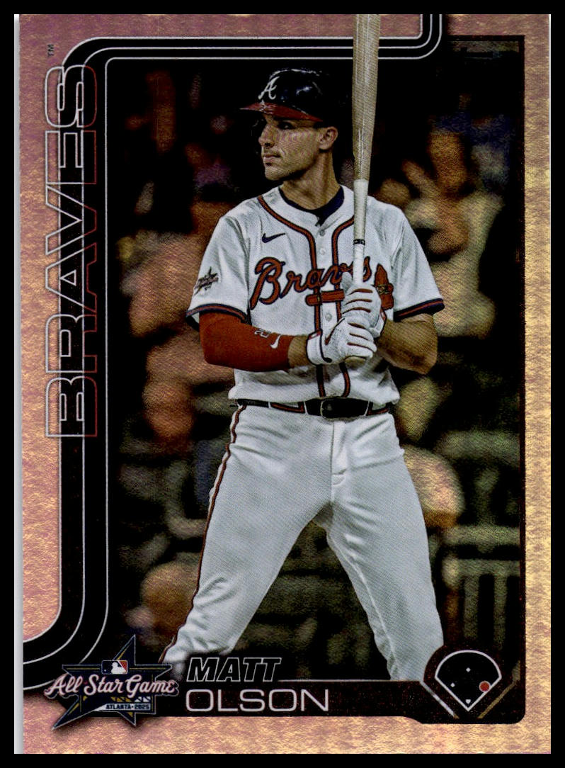 2025 Topps Update #ASG-49 Matt Olson 2025 All-Star Game