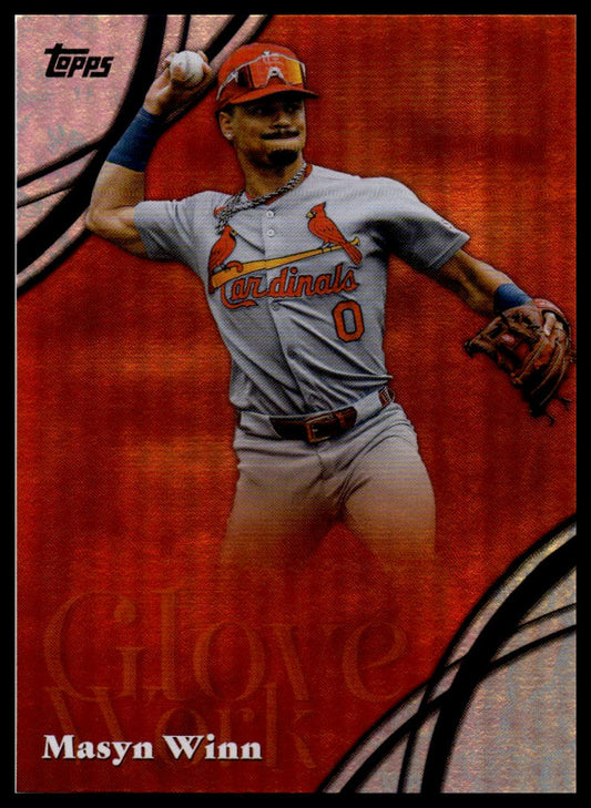 2026 Topps #GW-59 Masyn Winn Glove Work