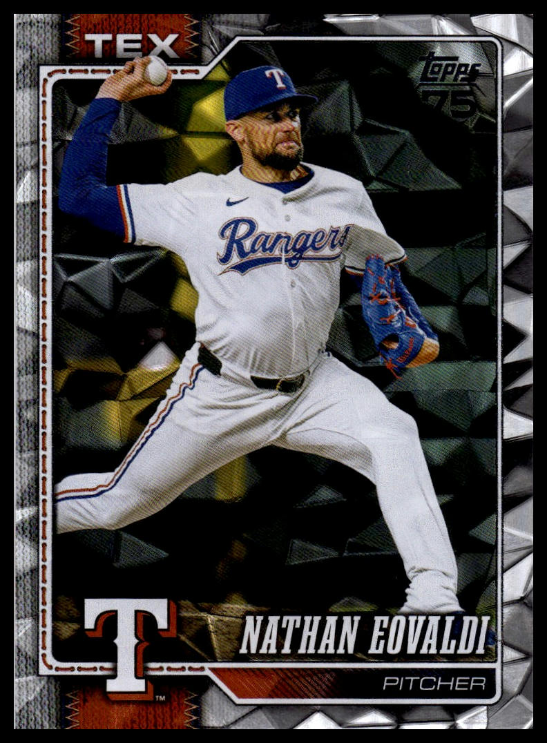 2026 Topps #355 Nathan Eovaldi Diamante Foil
