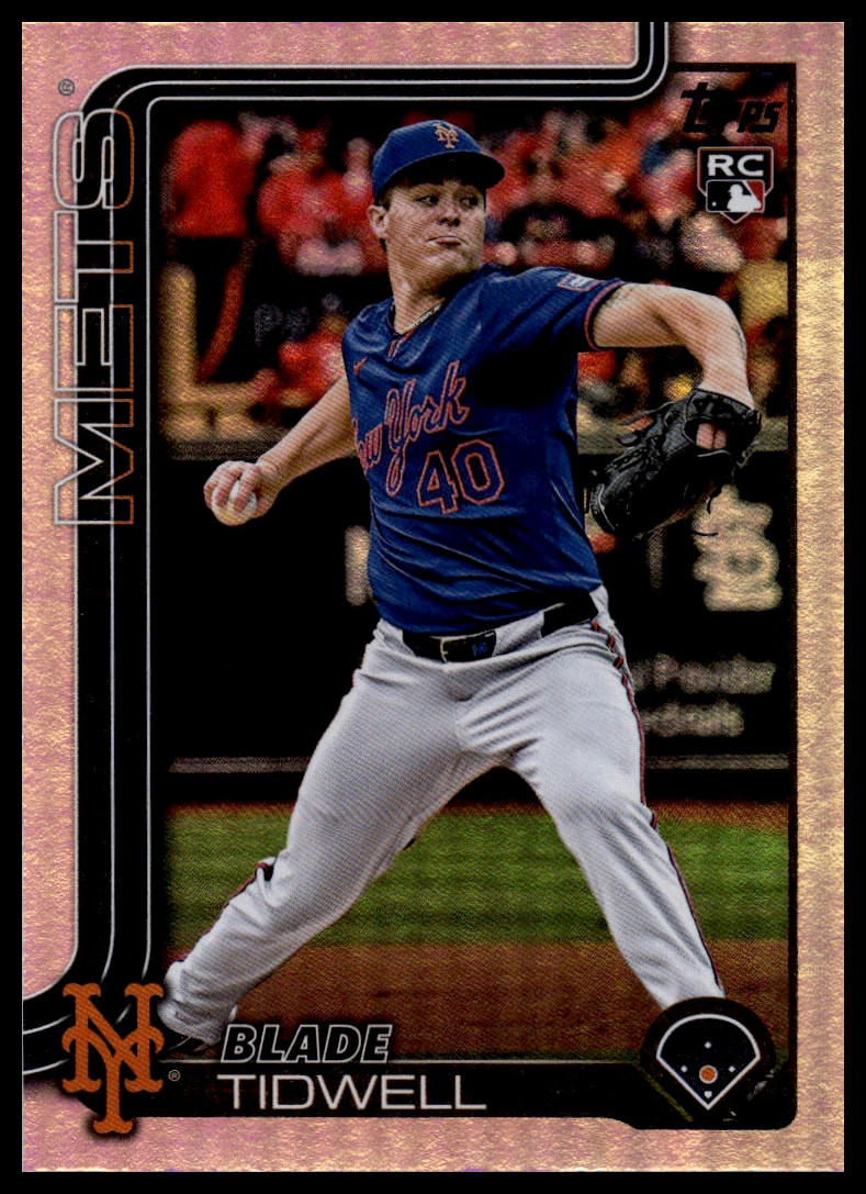 2025 Topps Update #US22 Blade Tidwell Rainbow Foil