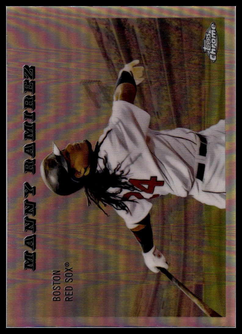 2025 Topps Chrome Platinum #55RS-12 Manny Ramirez 1955 Topps Rails and Sails