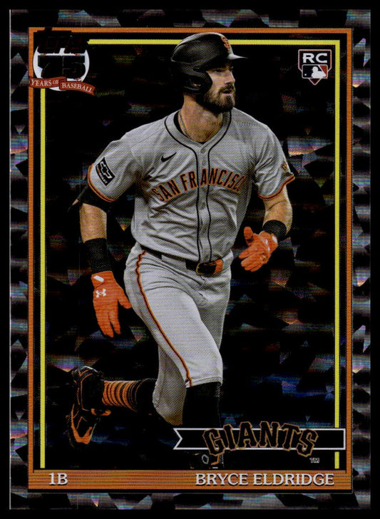 2026 Topps #91B2-21 Bryce Eldridge 1991 Crackle Foil (Series Two)
