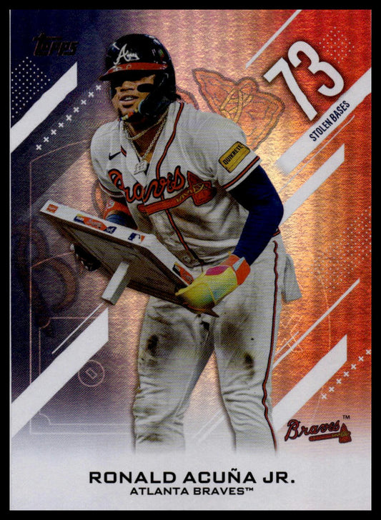 2026 Topps #CN-12 Ronald Acuña Jr. Crooked Numbers