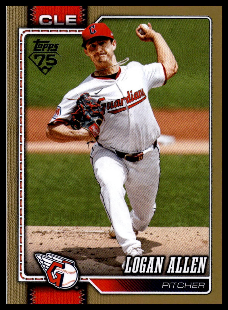 2026 Topps #429 Logan Allen Gold #/2026