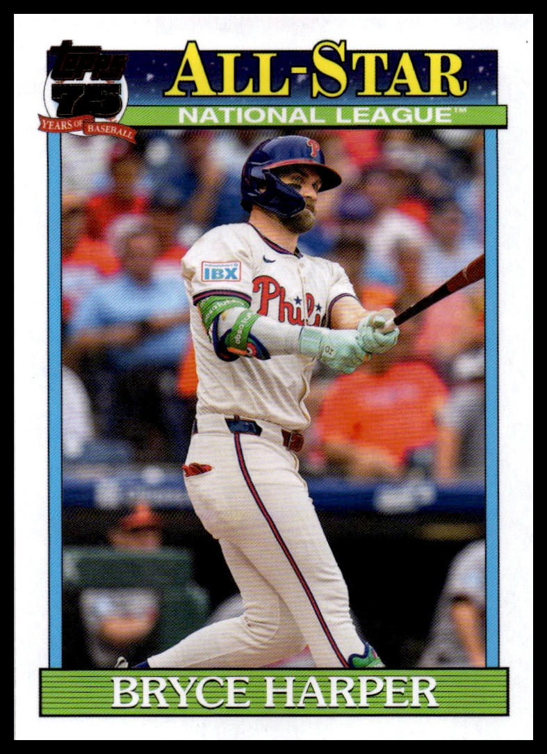 2026 Topps #91AS-7 Bryce Harper 1991 Topps Baseball 35th Anniversary All-Stars