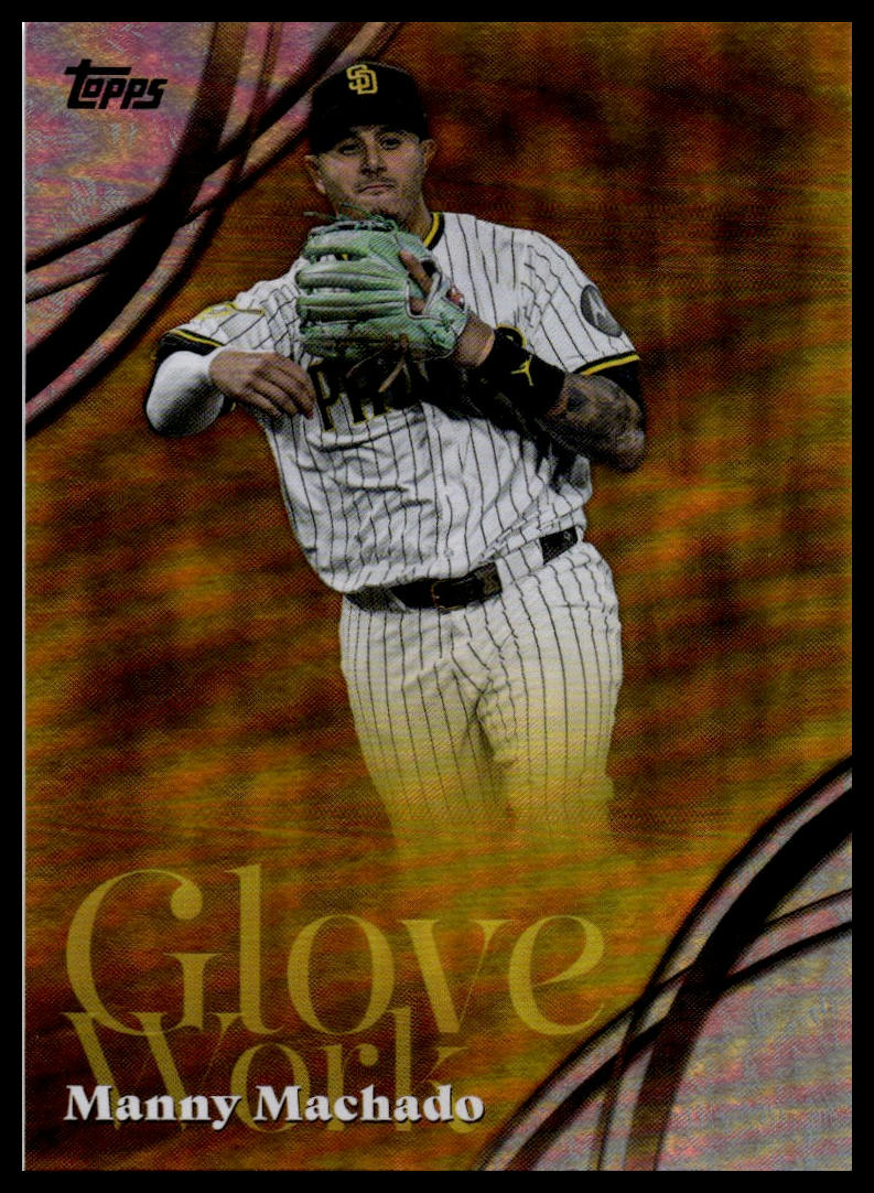 2026 Topps #GW-17 Manny Machado Glove Work