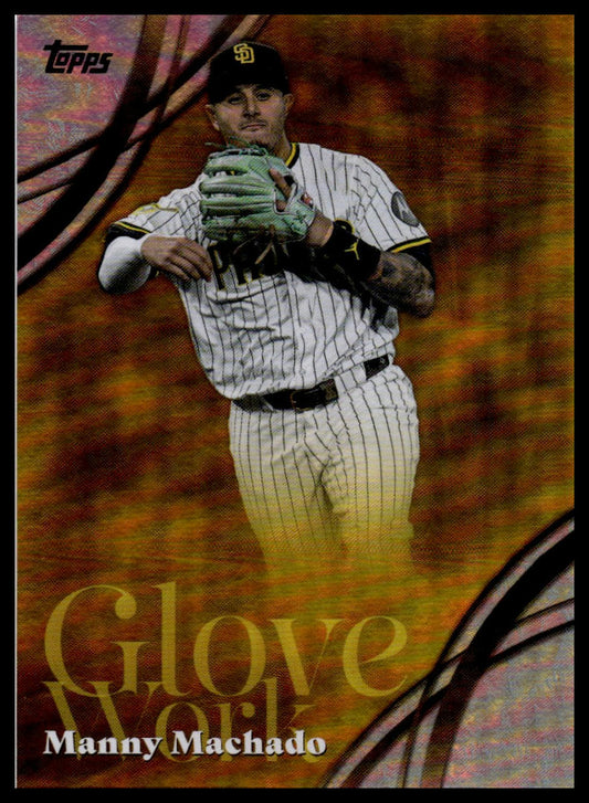2026 Topps #GW-17 Manny Machado Glove Work