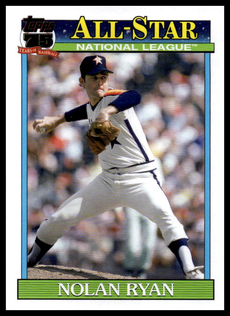 2026 Topps #91AS-19 Nolan Ryan 1991 Topps Baseball 35th Anniversary All-Stars