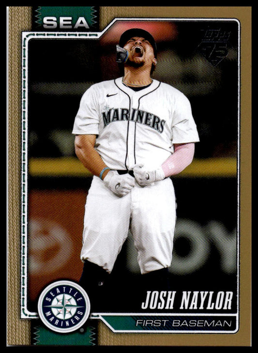 2026 Topps #395 Josh Naylor Gold #/2026