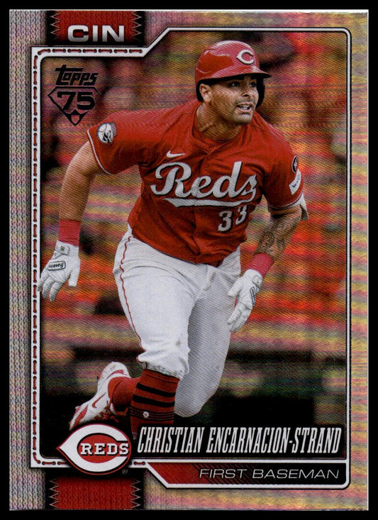 2026 Topps #376 Christian Encarnacion-Strand Rainbow Foil