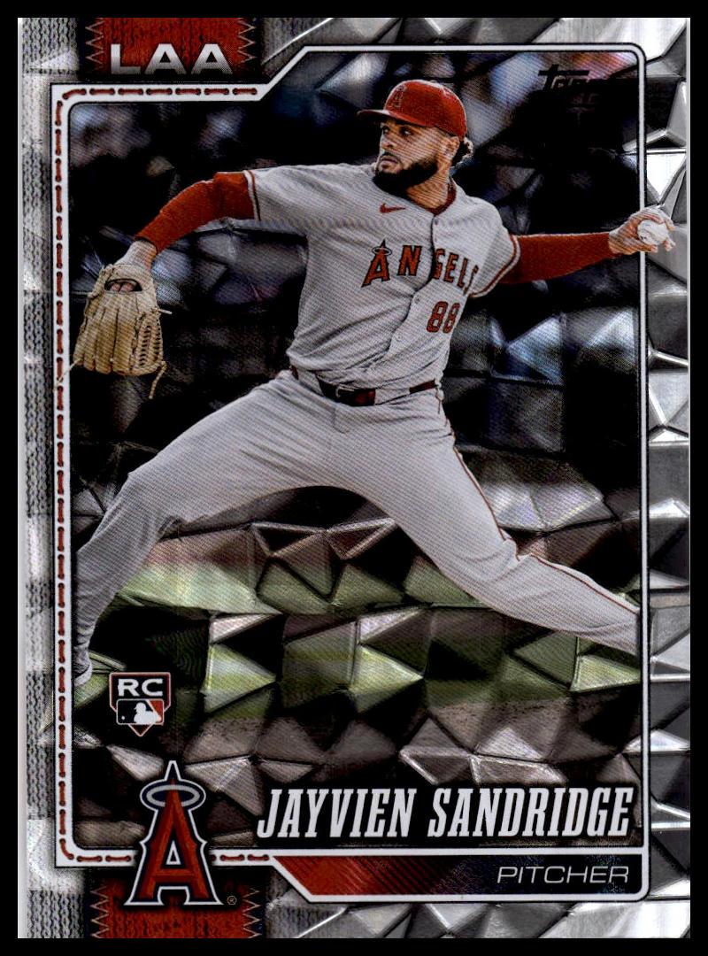 2026 Topps #511 Jayvien Sandridge Diamante Foil