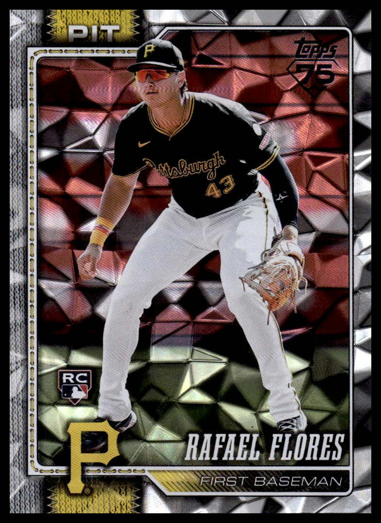 2026 Topps #623 Rafael Flores Diamante Foil
