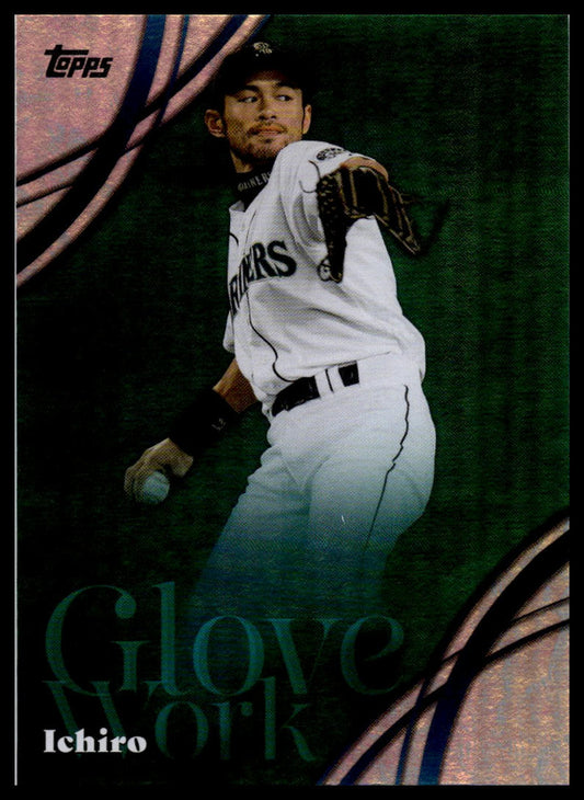 2026 Topps #GW-16 Ichiro Glove Work