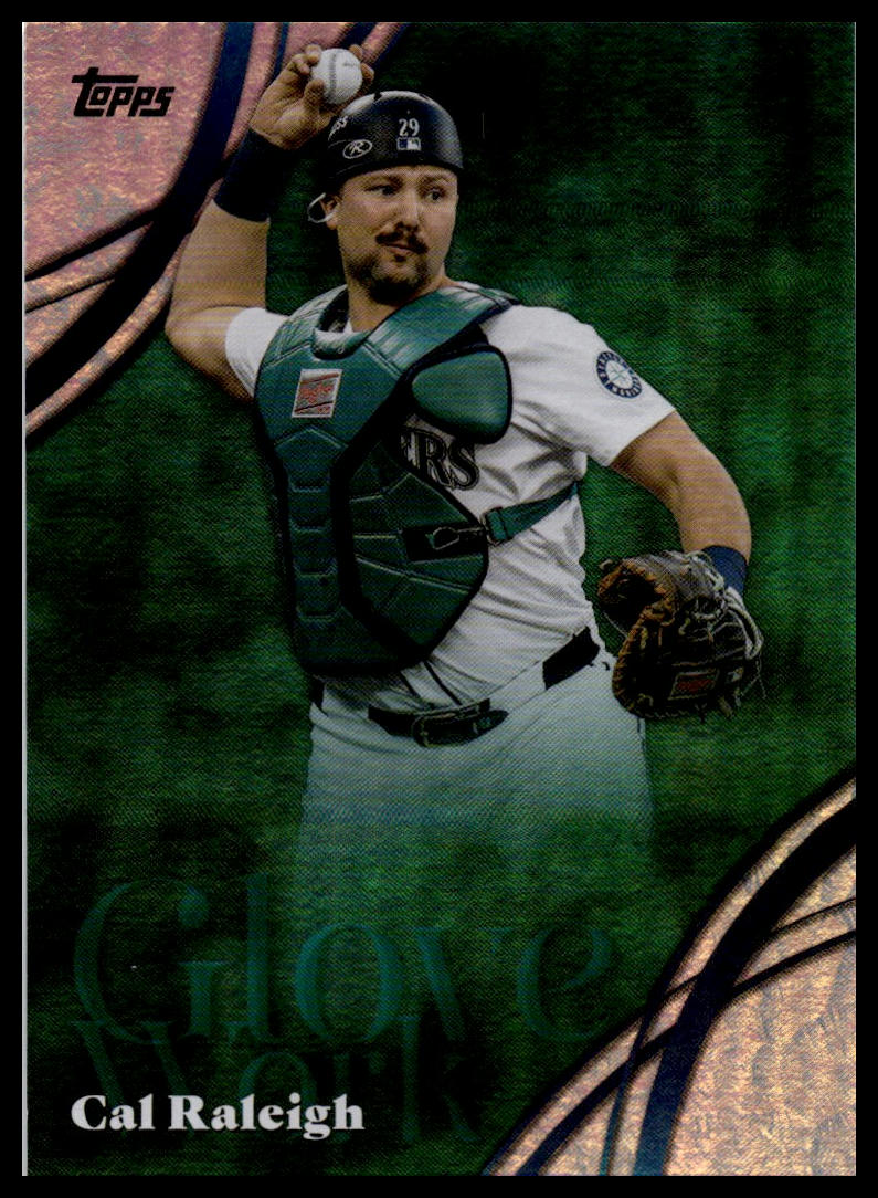 2026 Topps #GW-37 Cal Raleigh Glove Work
